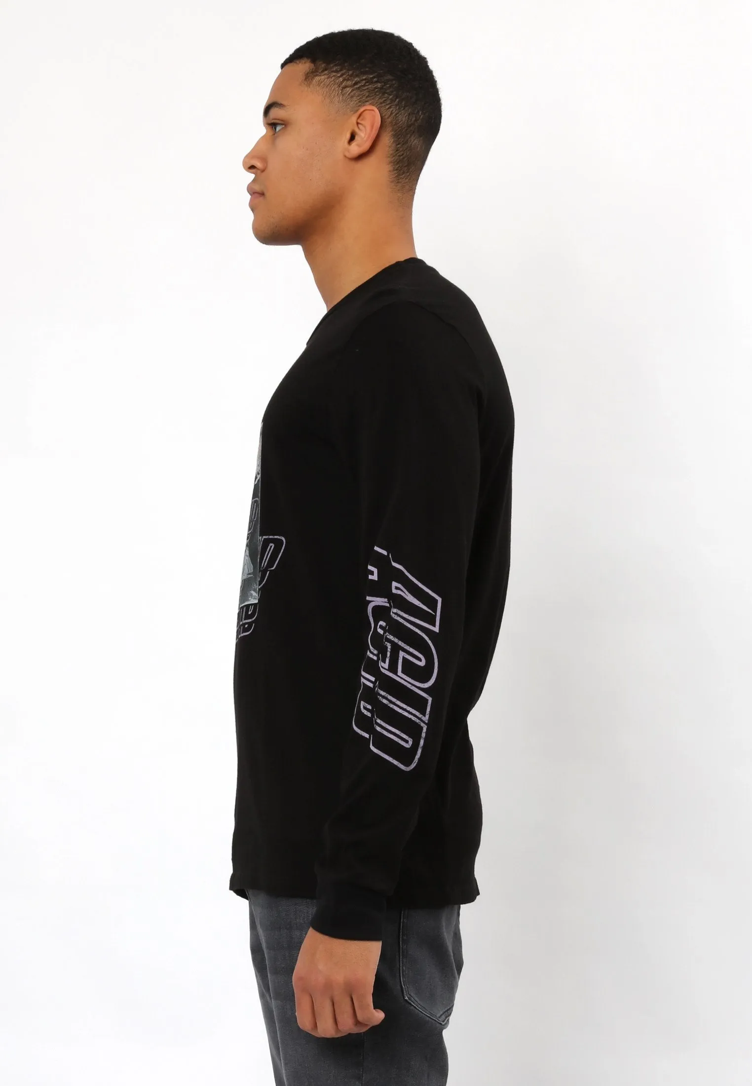 ACID RAVE LS T-SHIRT BLACK
