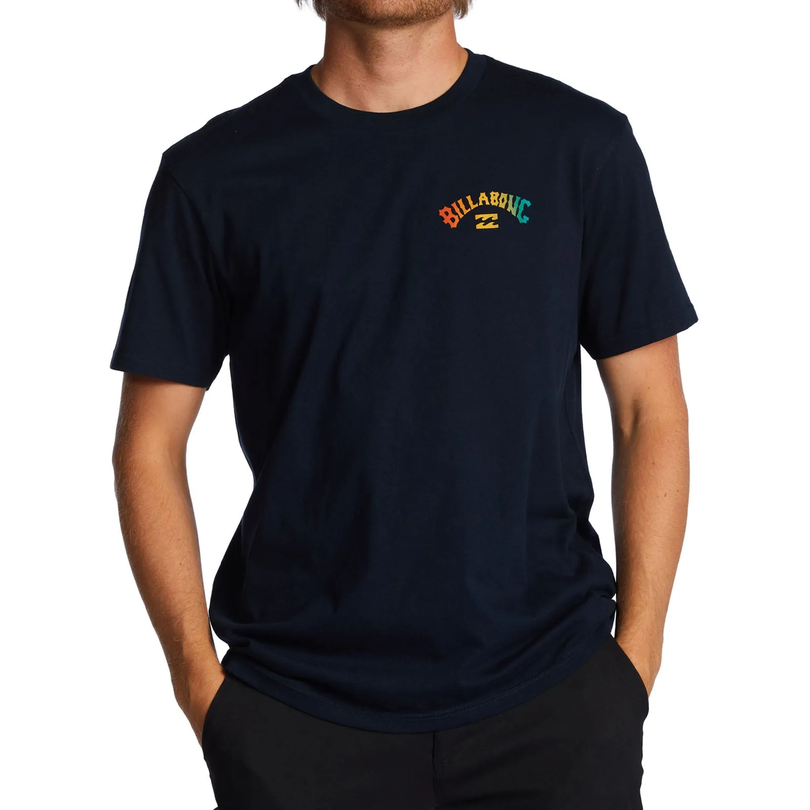 Billabong Mens Arch Fill Short Sleeve Cotton T-Shirt Top Tee
