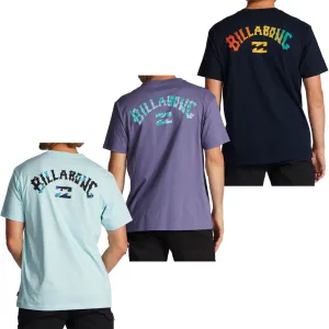 Billabong Mens Arch Fill Short Sleeve Cotton T-Shirt Top Tee