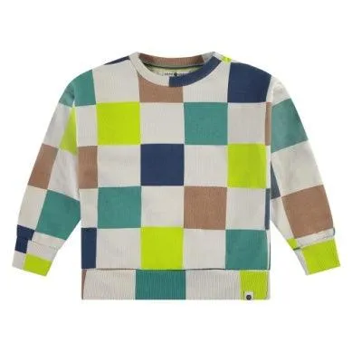 Boys Sweaters | Sweatshirt - Check | BABYFACE