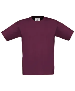 Burgundy - B&C Exact 150 /kids