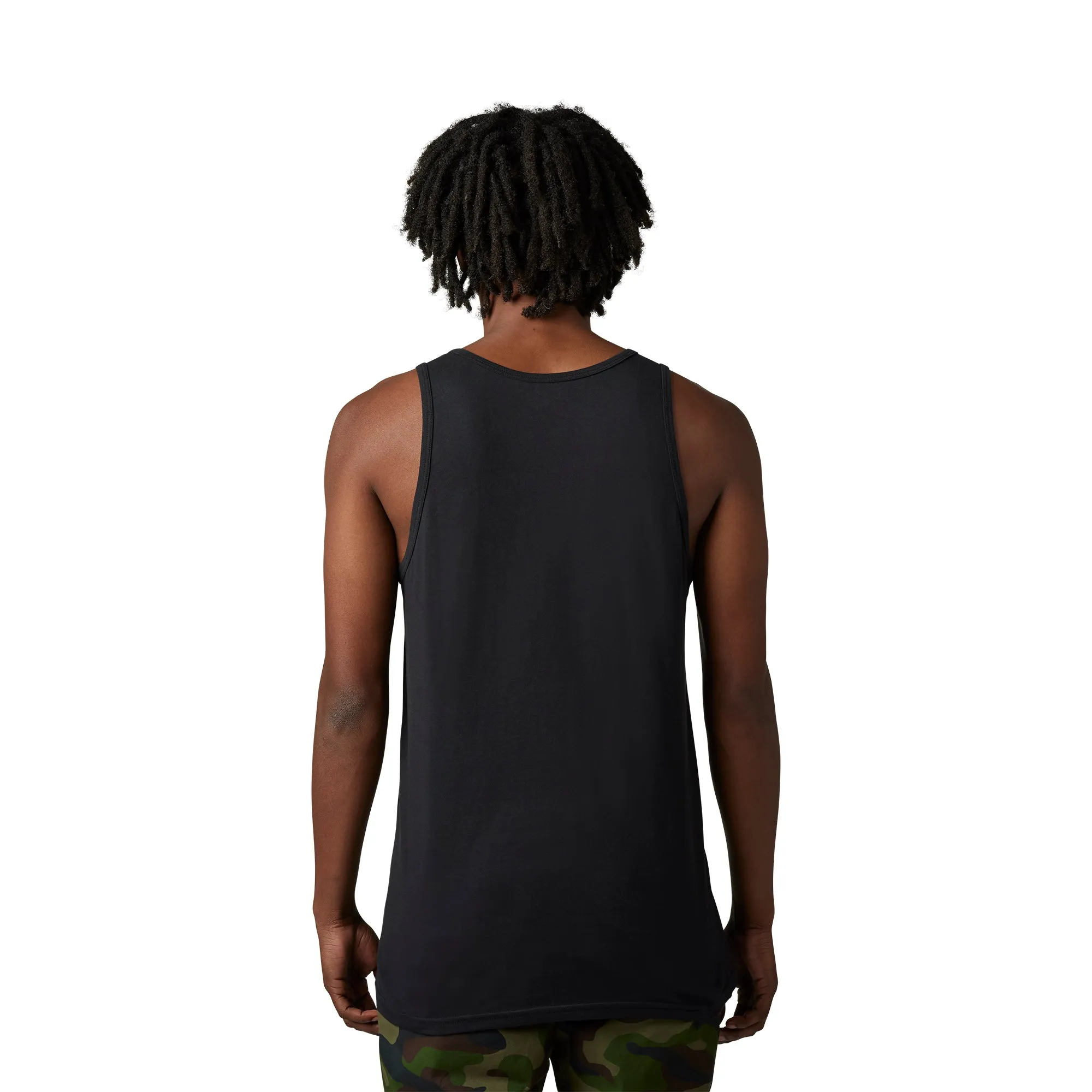 Fox Racing  Mens Fox Head Premium Tank Top Shirt Sleeveless Comfortable Black