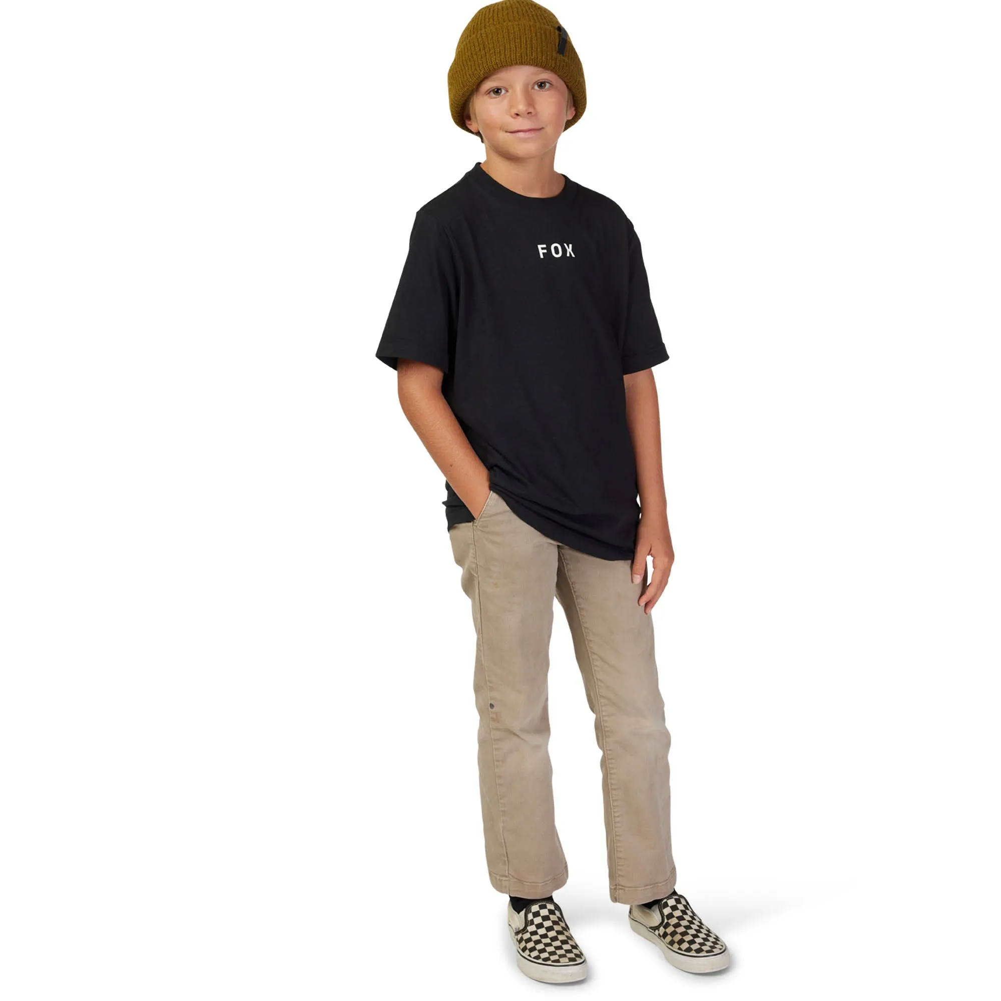 Fox Racing Youth Flora SS T-Shirt Black