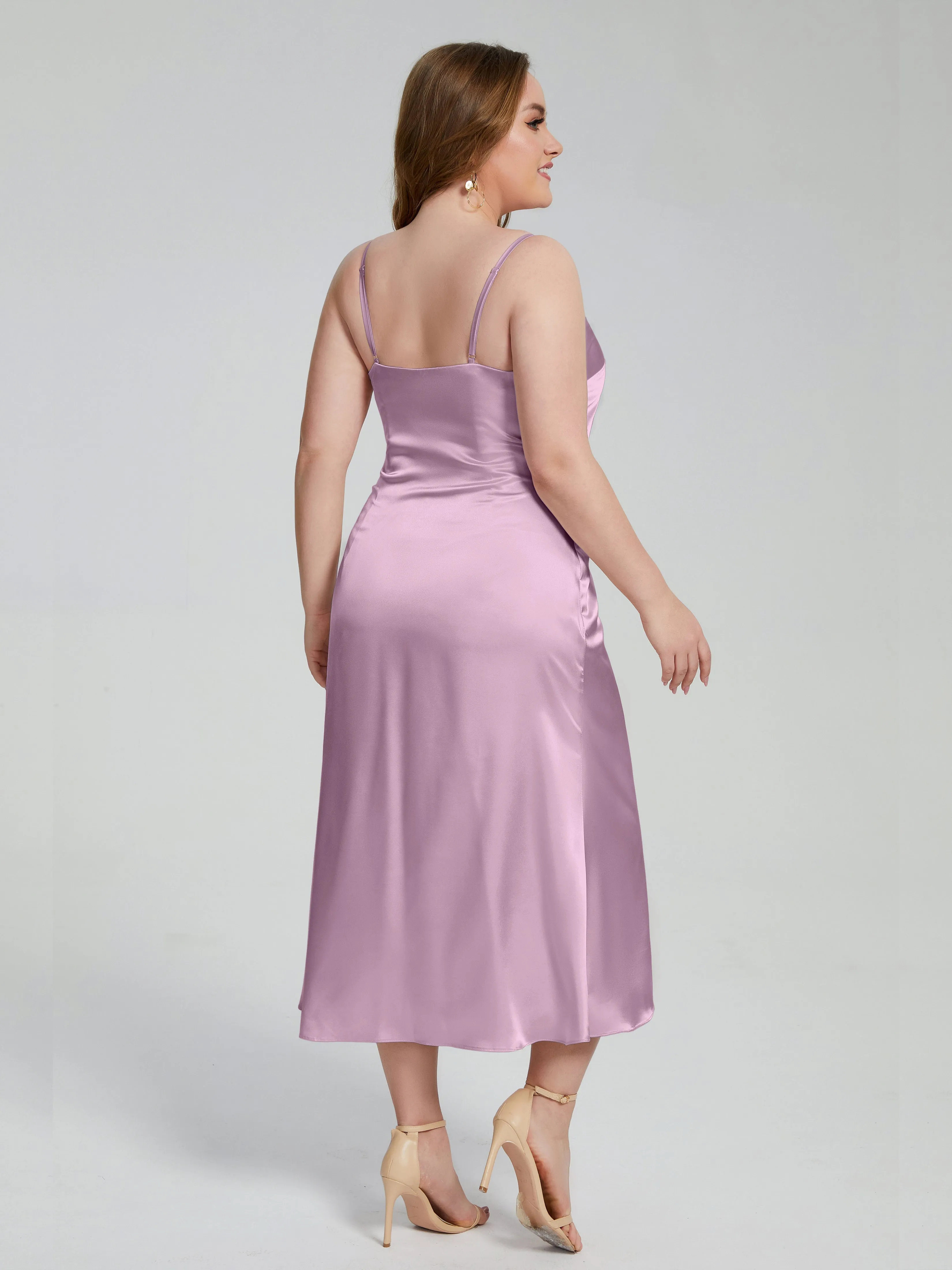 Harley Spaghetti Straps Plus Size Bridesmaid Dresses