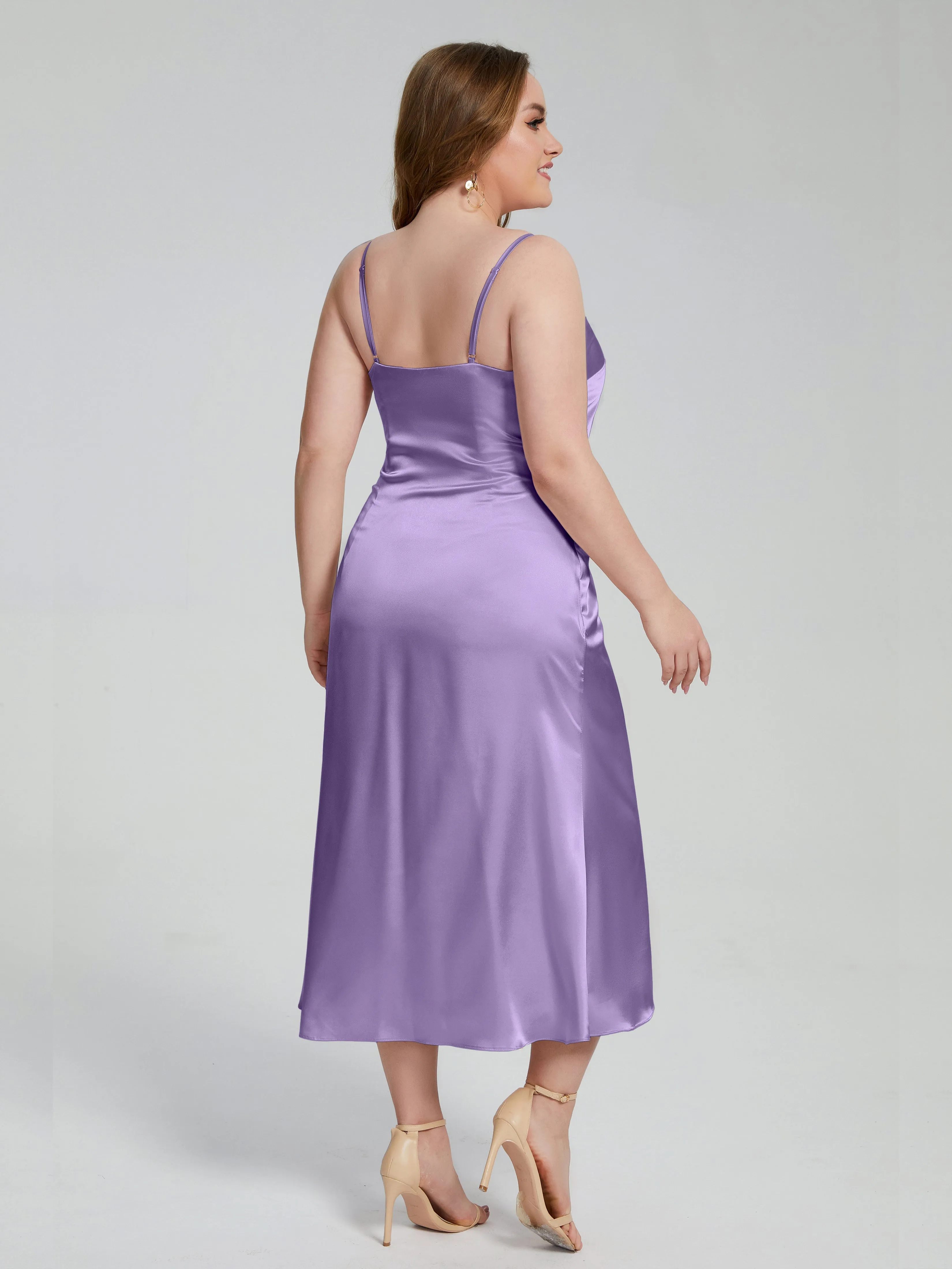 Harley Spaghetti Straps Plus Size Bridesmaid Dresses