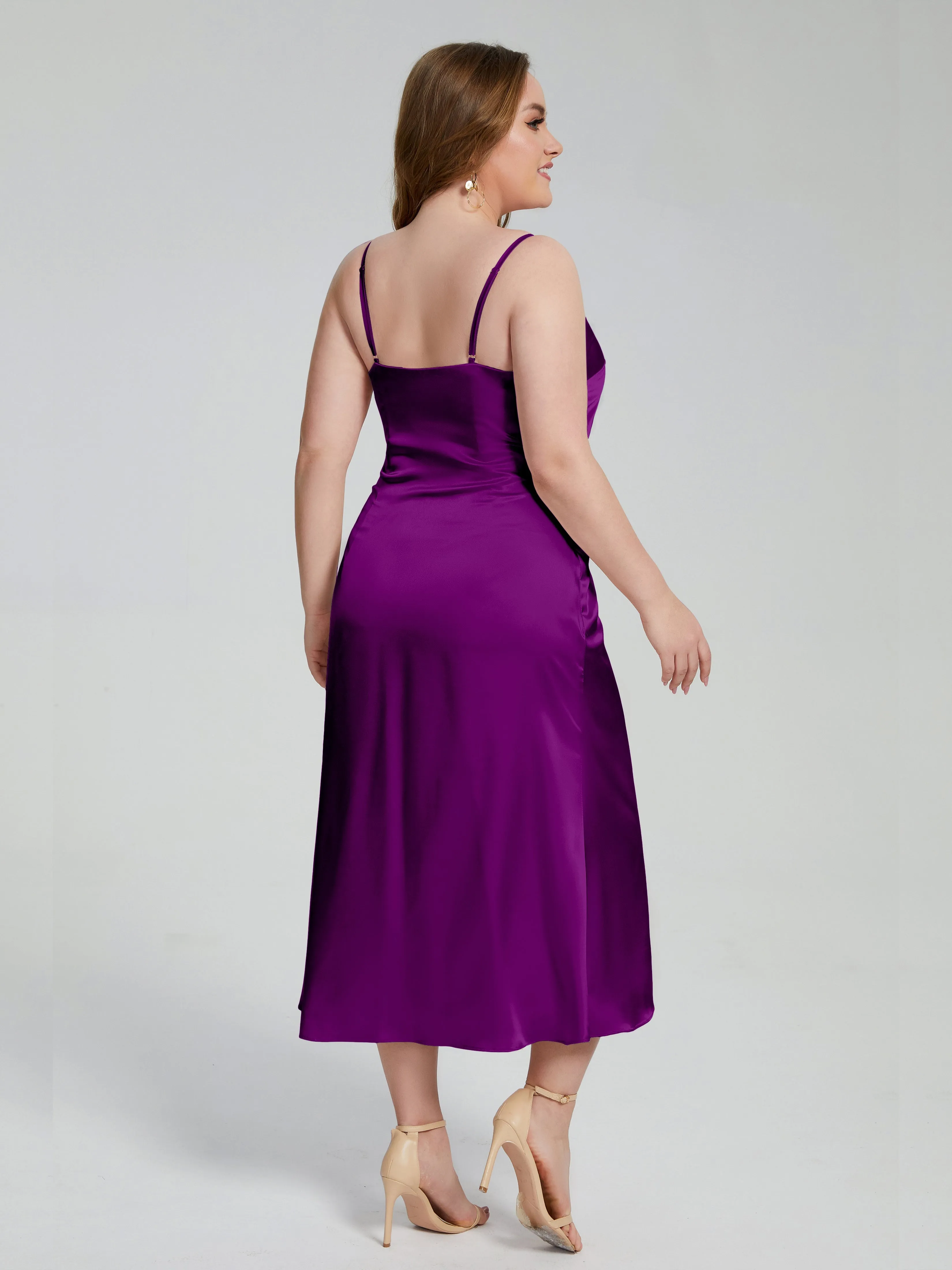 Harley Spaghetti Straps Plus Size Bridesmaid Dresses