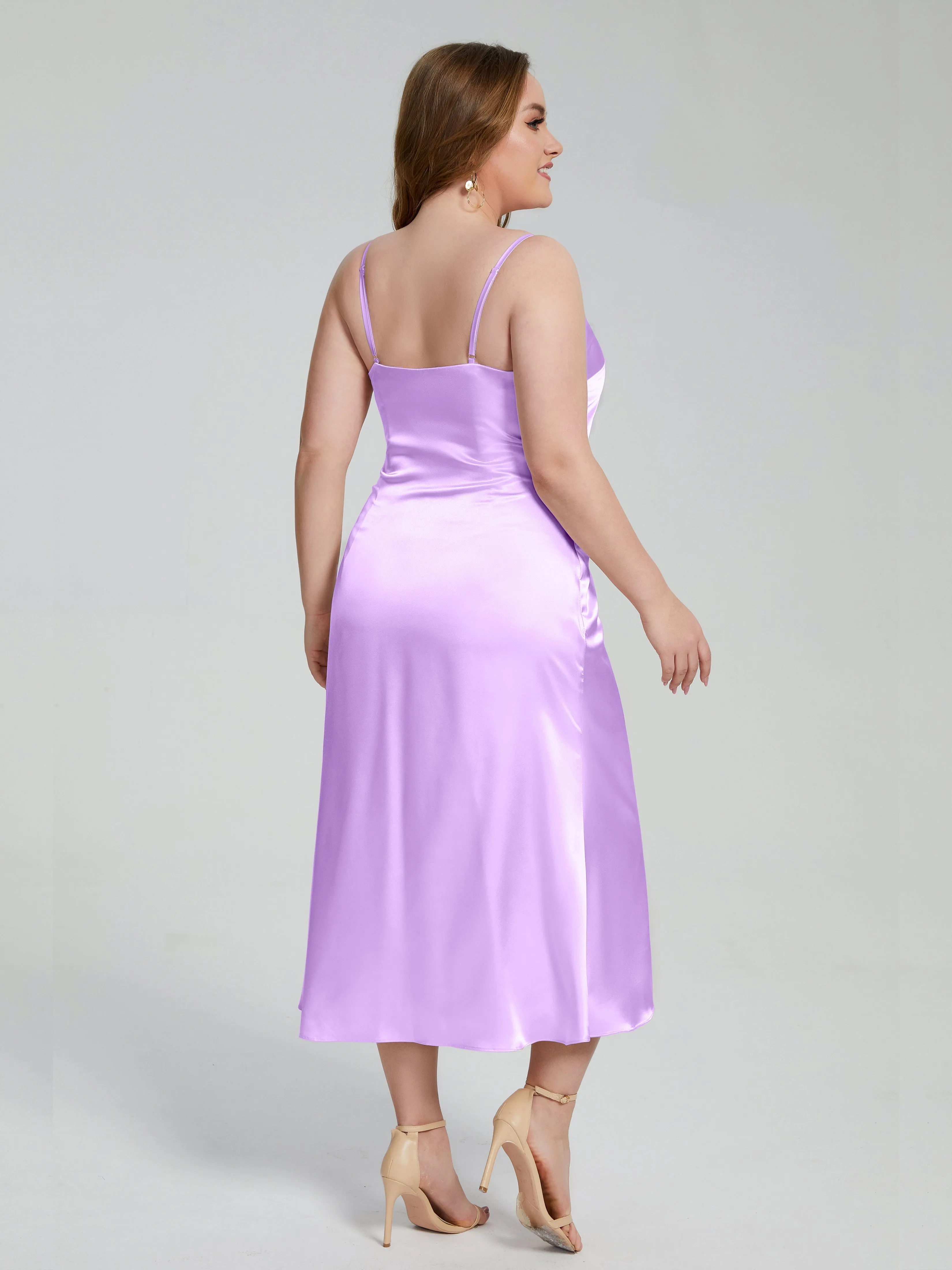 Harley Spaghetti Straps Plus Size Bridesmaid Dresses