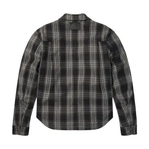Indian Motorcycle  Mens Canyon Plaid Shirt Soft Durable Comfortable Cotton Black