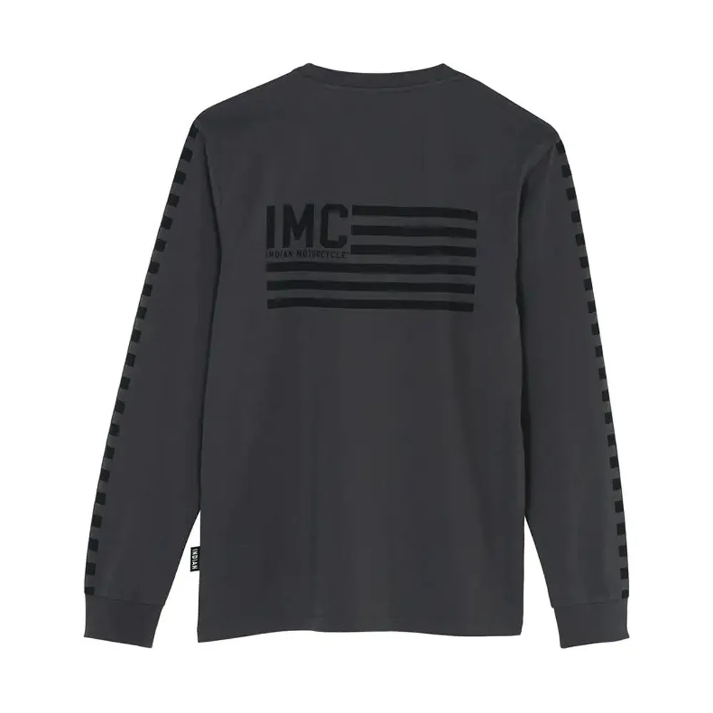 Indian Motorcycle  Polaris IMC Racing Long Sleeve T-Shirt Tee Soft Lightweight Comfortable