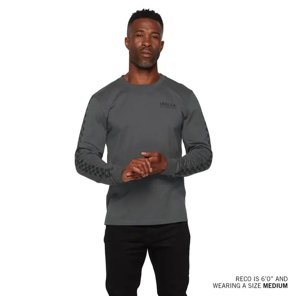Indian Motorcycle  Polaris IMC Racing Long Sleeve T-Shirt Tee Soft Lightweight Comfortable