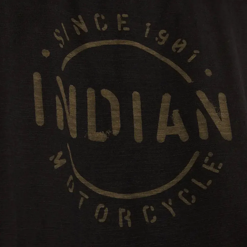 Indian Motorcycle  Polaris Womens Stencil Block Icon Tank Casual Light Comfortable Summer