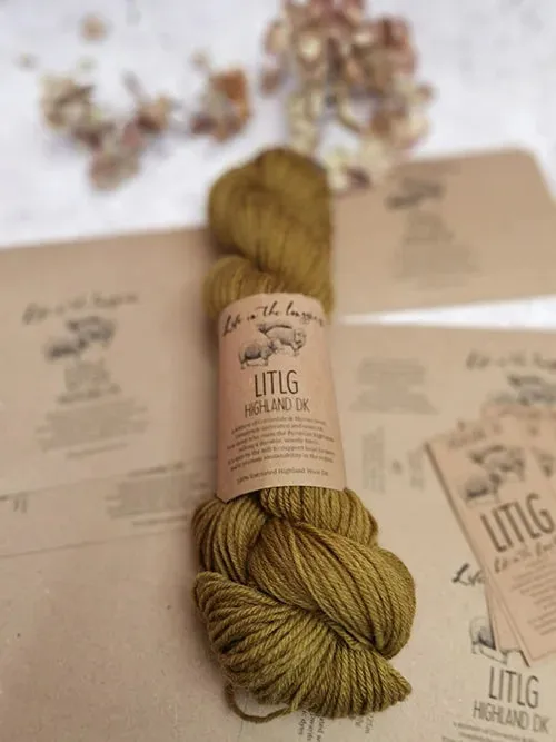 Life in The Long Grass Non- Superwash Highland DK