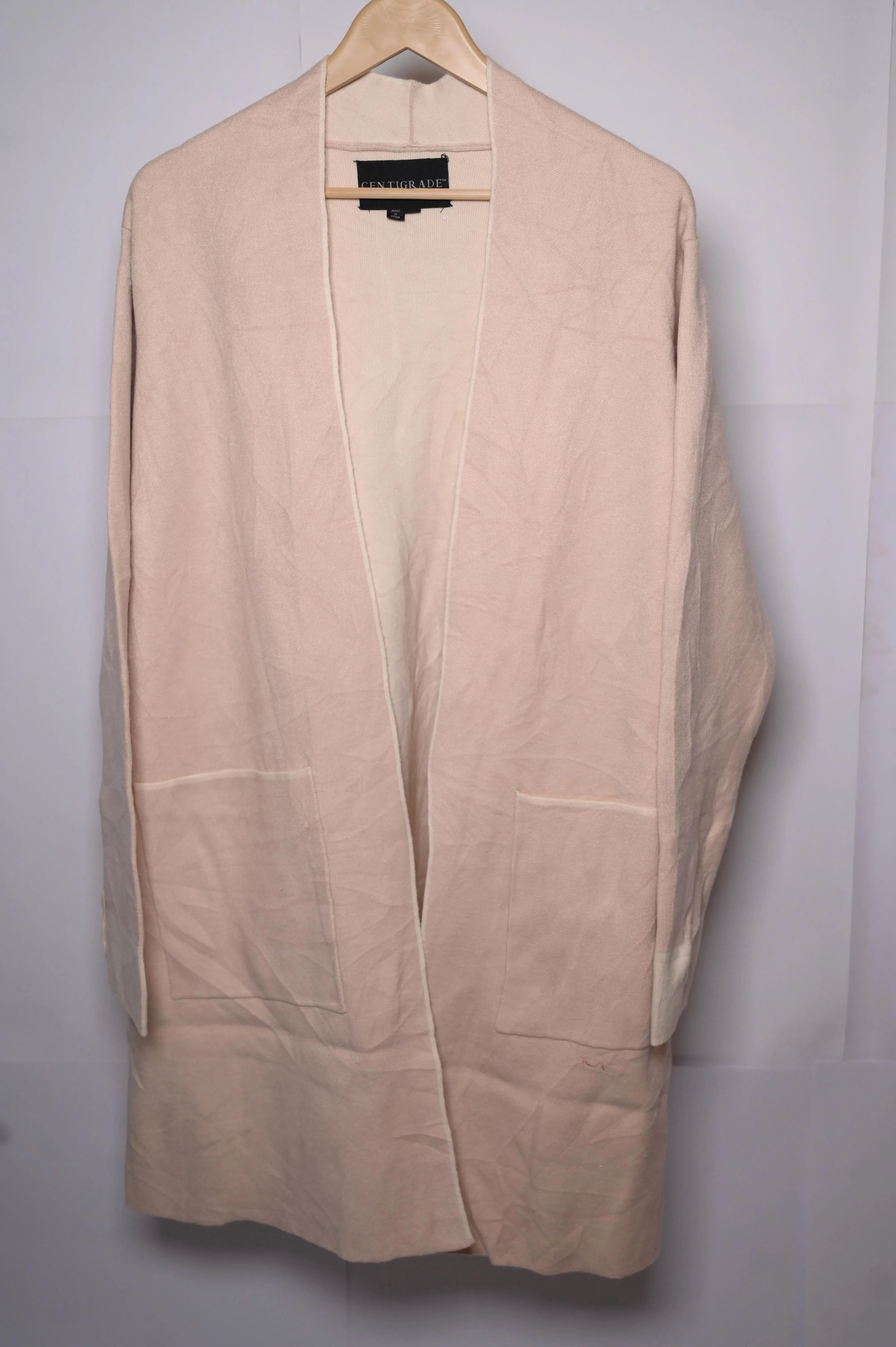 Light Pink Acrylic Shrug
