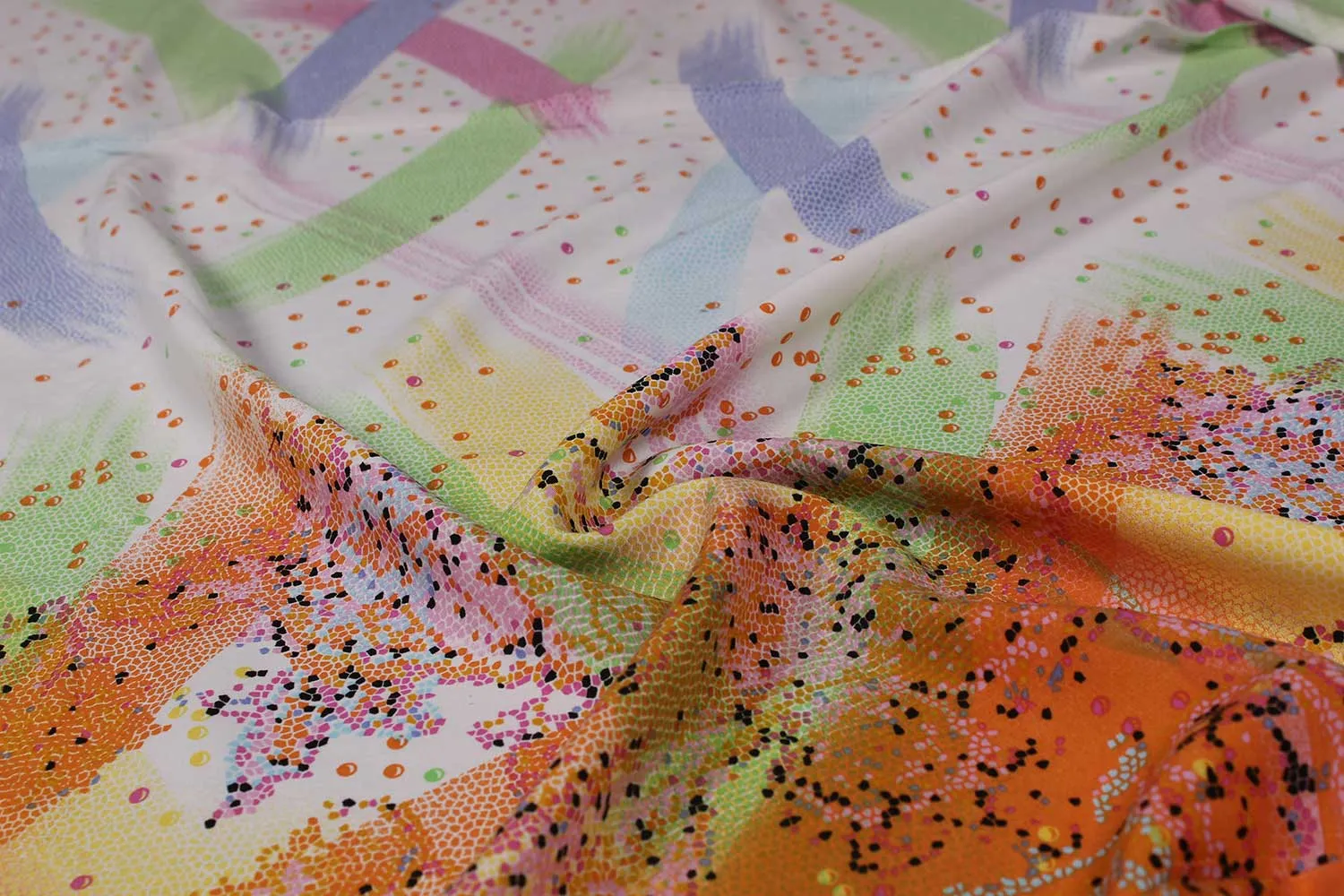 Multi Colour Plains / Solids Modal Fabric