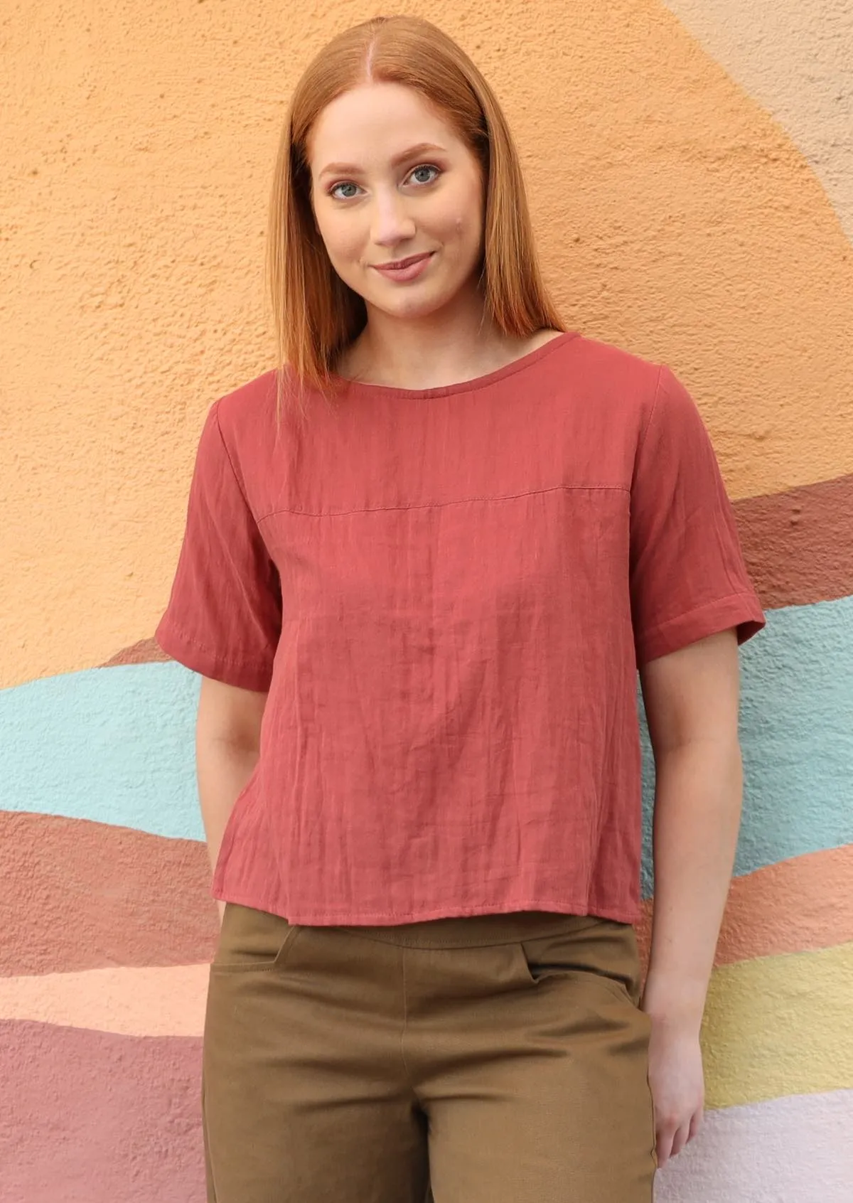 Neesha Top Marsala