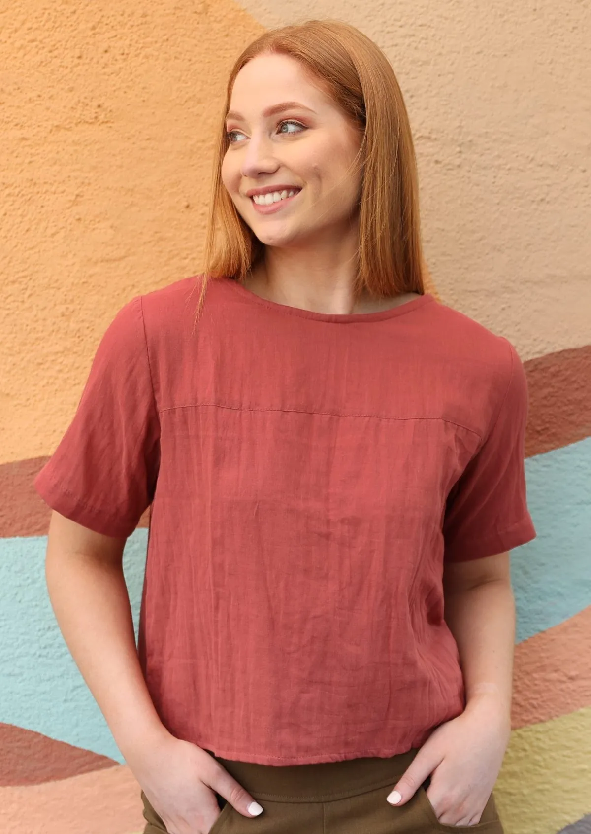 Neesha Top Marsala