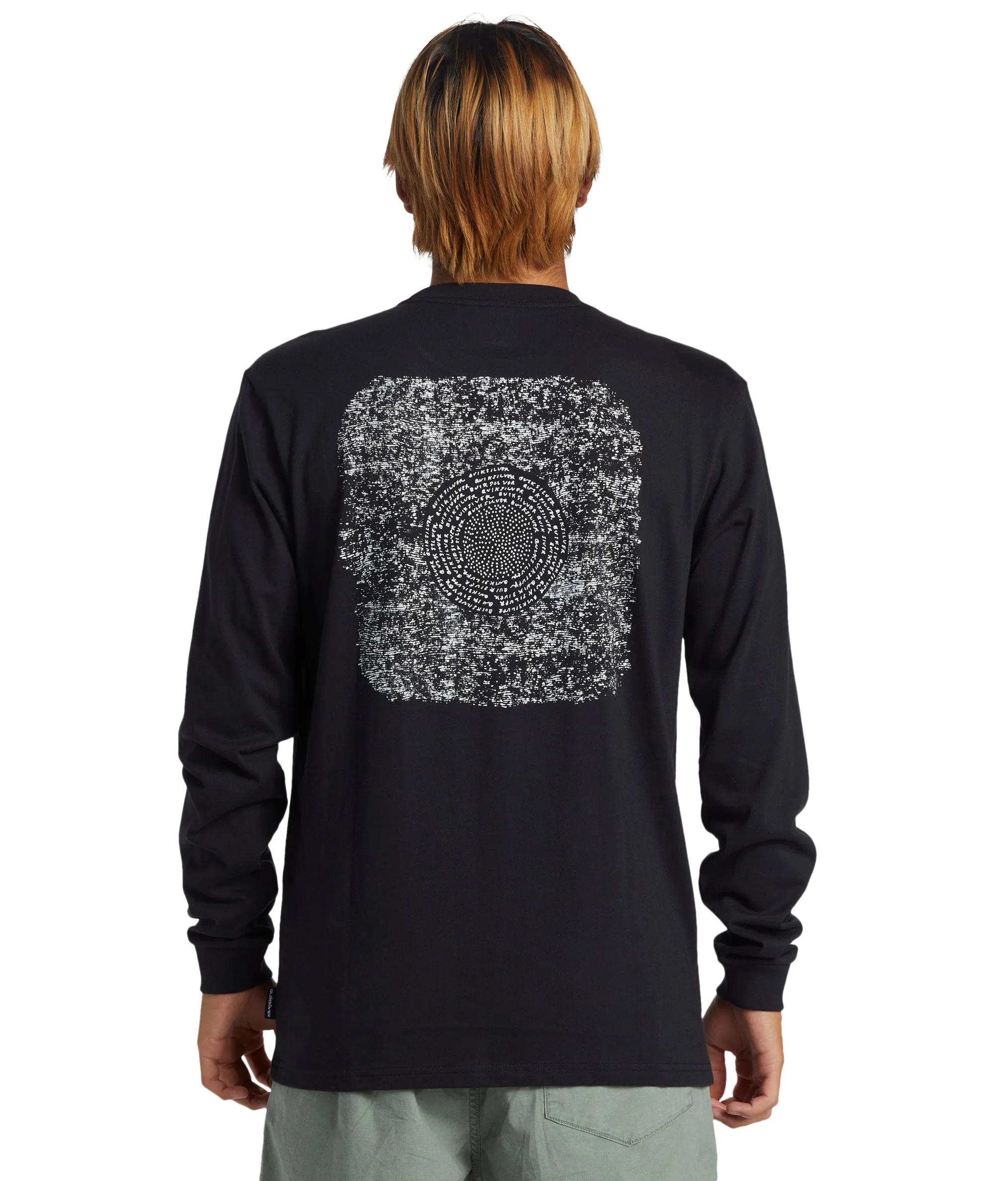 Quiksilver Mens Alex Kopps Can Graphic Print Long Sleeve T-Shirt