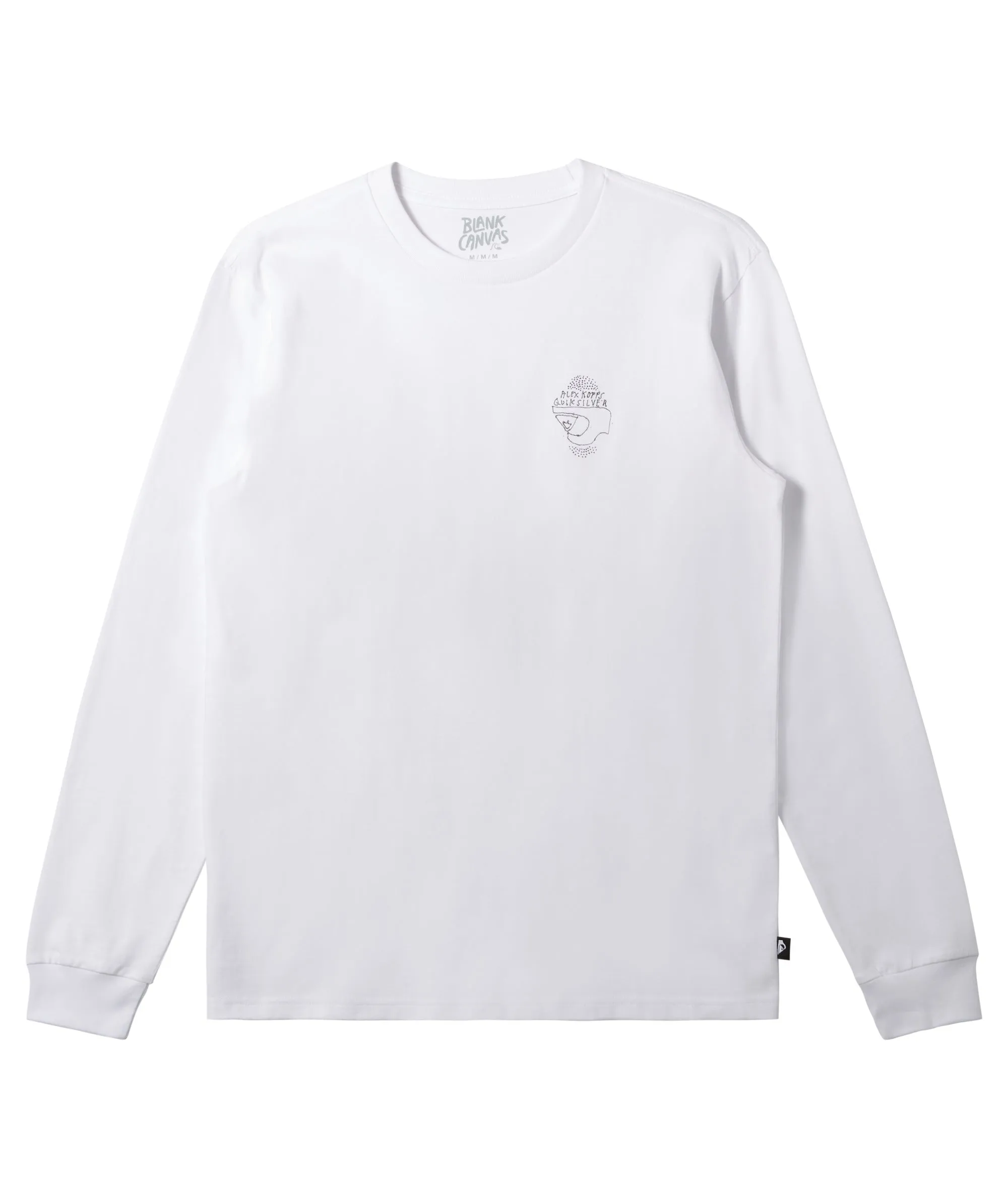 Quiksilver Mens Alex Kopps Can Graphic Print Long Sleeve T-Shirt