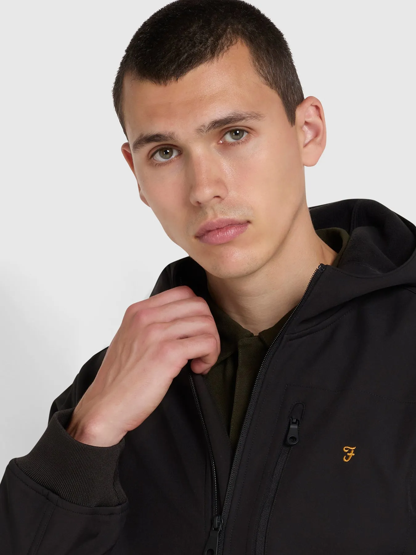 Rudd Softshell Jacket In Black