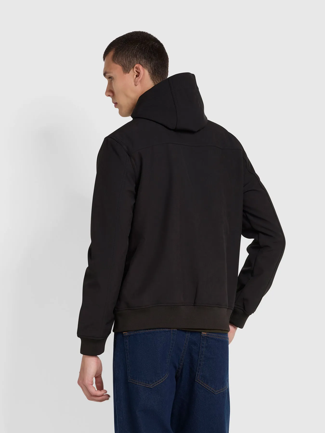 Rudd Softshell Jacket In Black
