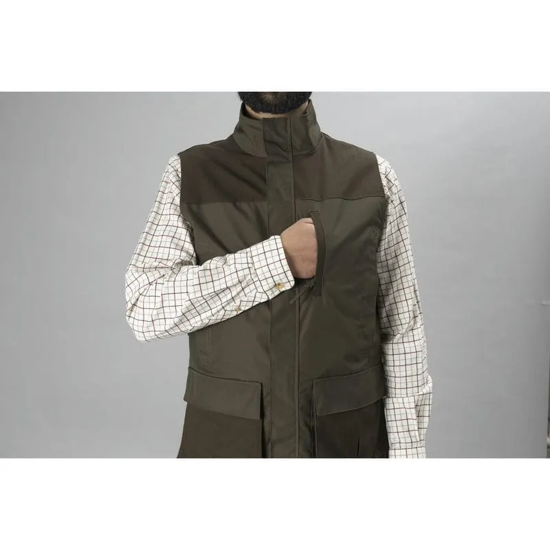 Seeland Arden Mens Waistcoat - Pine Green