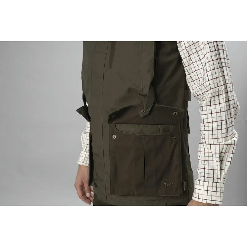 Seeland Arden Mens Waistcoat - Pine Green