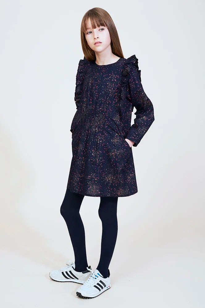 Soft Gallery Calla Girls Dress - Black
