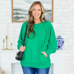 Soft Touch Pullover, Forest