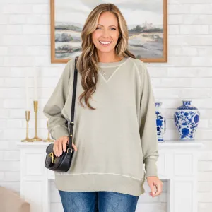 Soft Touch Pullover, Sleet
