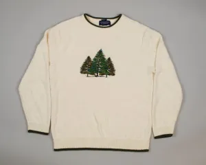 We Three Trees-Medium Christmas Sweater