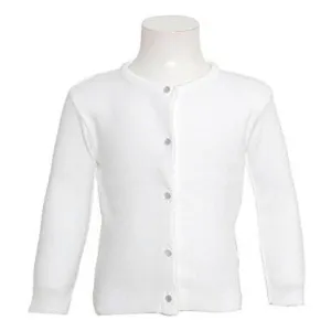 White Cardigan Sweater Month Sizes