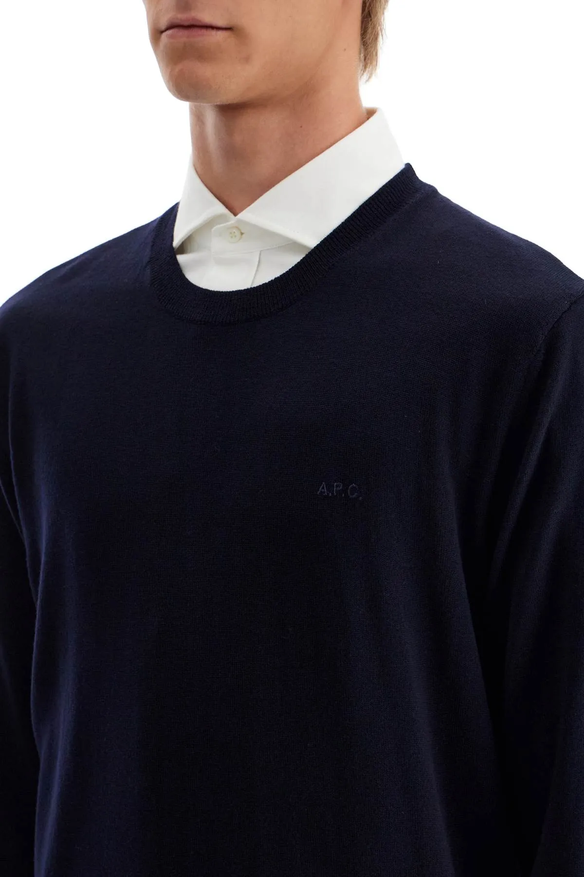 WOOL CREWNECK PULLOVER